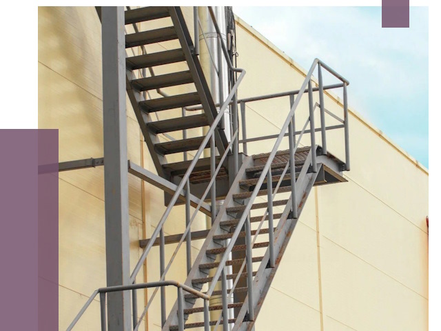 Пожарные лестницы в Оренбурге от 12203 руб. — монтаж и продажа | ПРОЛЁТ-Рнб