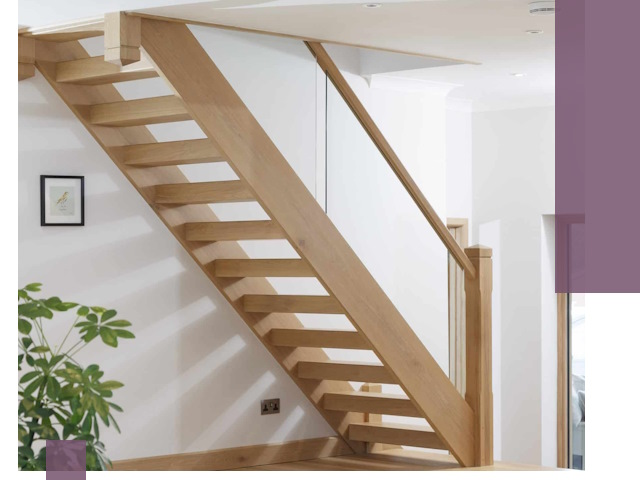 Изготовление деревянных лестниц под ключ в Оренбурге для дома