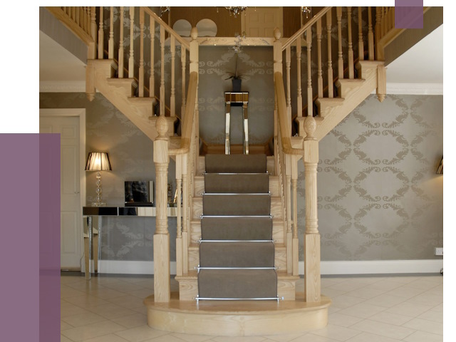 Монтаж деревянных лестниц в Оренбурге от 7576 руб. 