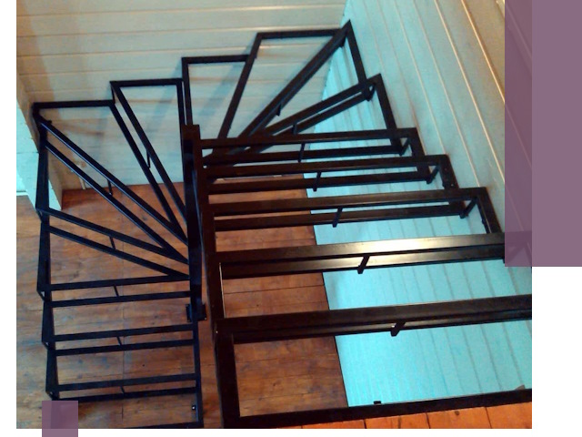 Изготовление металлических лестниц любой сложности в Оренбурге