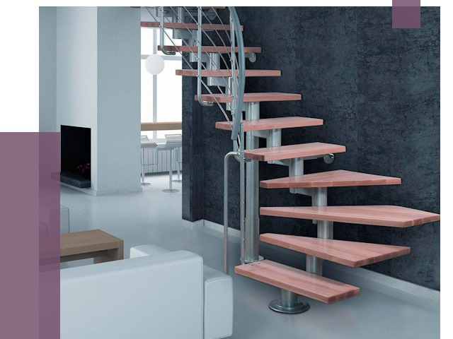 Модульные лестницы в Оренбурге от 16779 руб. — купить в ПРОЛЁТ-Рнб