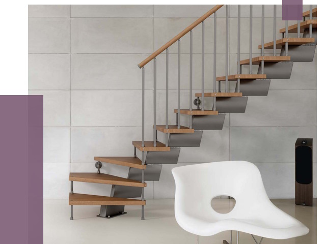 Монтаж модульных лестниц в Оренбурге от 6305 руб. 