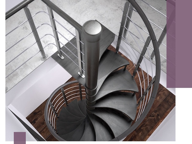 Демонтаж винтовых лестниц в Оренбурге — быстро и безопасно