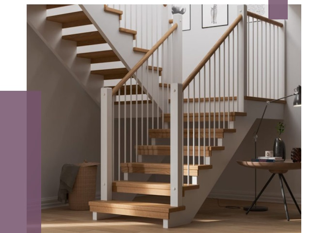 Маршевые лестницы в Оренбурге от 37880 руб. — монтаж | ПРОЛЁТ-Рнб