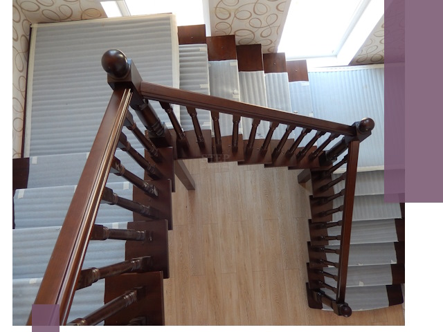 П-образные лестницы под ключ в Оренбурге — изготовление и монтаж