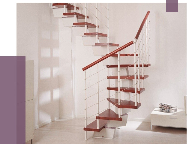 Изготовление лестниц на больцах в Оренбурге от 9661 руб. | ПРОЛЁТ-Рнб