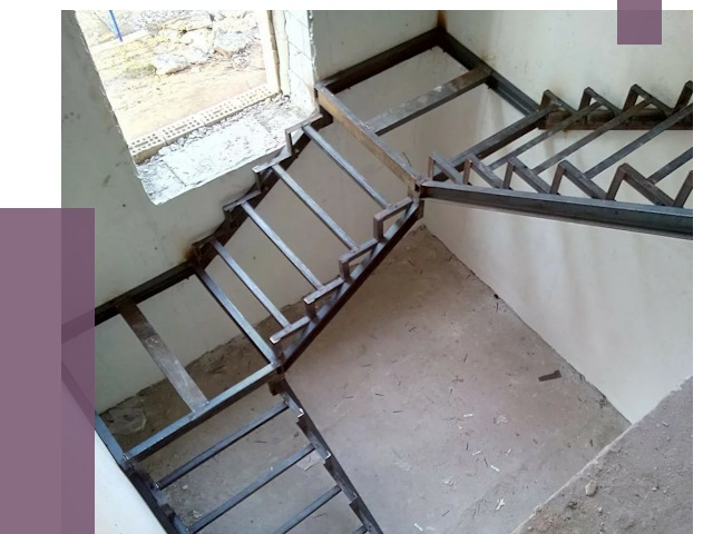 Монтаж лестниц на металлокаркасе в Оренбурге от 12711 руб. — ПРОЛЁТ-Рнб