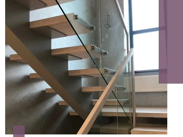 Изготовление лестниц на монокосоуре в Оренбурге с монтажом и гарантией