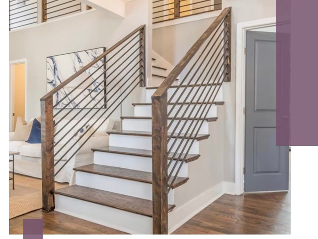 Лестницы для коттеджа под ключ в Оренбурге — изготовление и монтаж