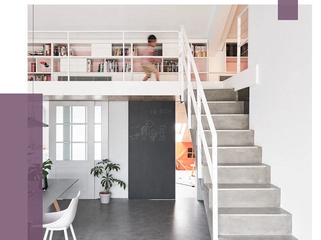 Лестницы для двухуровневой квартиры в Оренбурге от 175415 руб. | ПРОЛЁТ-Рнб