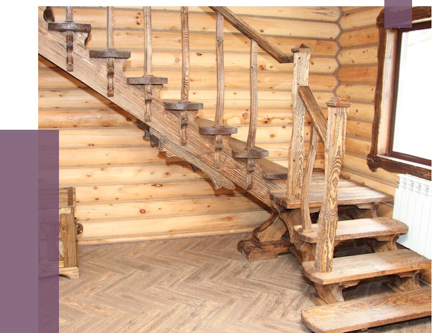 Лестницы в баню в Оренбурге от 19016 руб. — изготовление | ПРОЛЁТ-Рнб