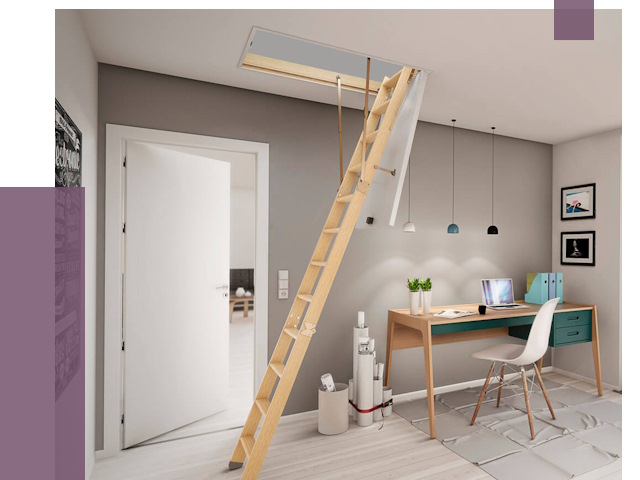 Чердачные лестницы в Оренбурге — от 14491 руб. | ПРОЛЁТ-Рнб