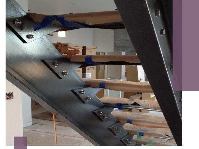 Усиление лестничных конструкций и усиление опор в Оренбурге