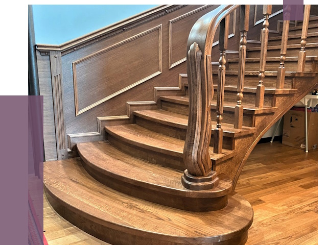 Дубовые лестницы под ключ в Оренбурге от 175415 руб. — ПРОЛЁТ-Рнб