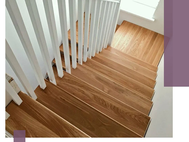 Лестницы из бука в Оренбурге: изготовление, монтаж и демонтаж