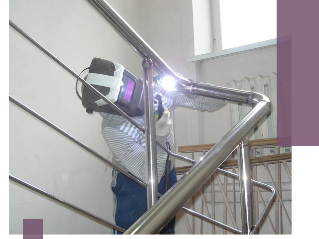 Монтаж перил и ограждений качественно в Оренбурге