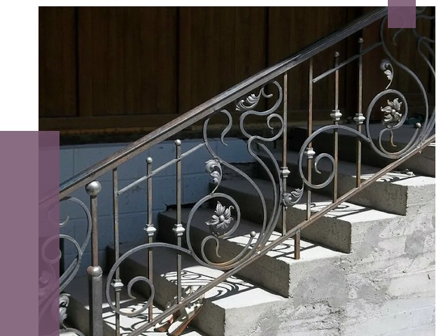 Кованые перила в Оренбурге от 8644 руб. под ключ — качество от ПРОЛЁТ-Рнб