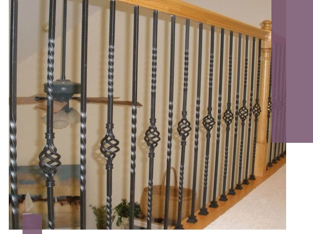 Изготовление и монтаж кованных перил в Оренбурге под ключ