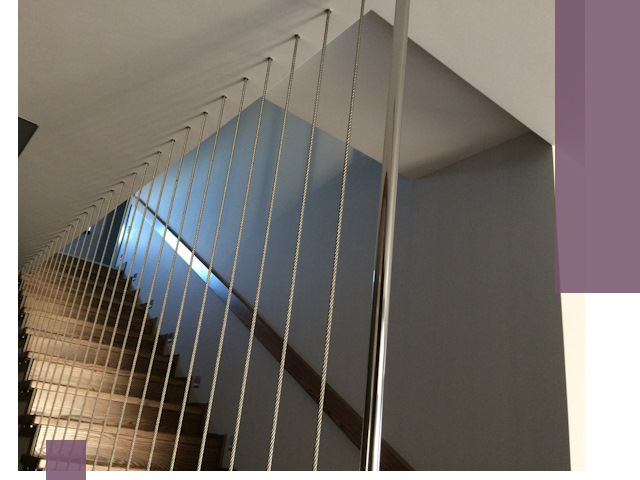 Тросовые перила под ключ в Оренбурге — производство и монтаж