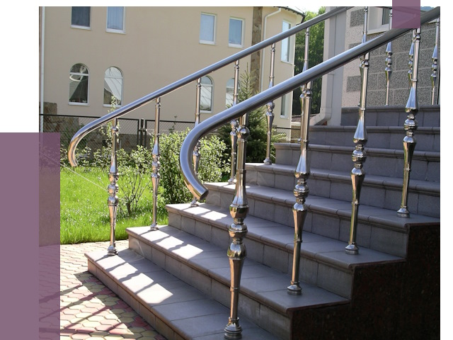 Перила для крыльца в Оренбурге от 10677 руб. — монтаж ПРОЛЁТ-Рнб