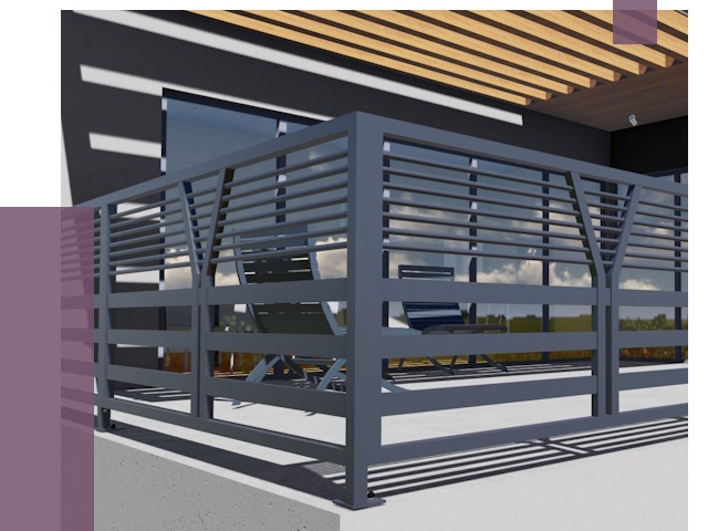 Изготовление балконных ограждений в Оренбурге от 10677 руб. | ПРОЛЁТ-Рнб