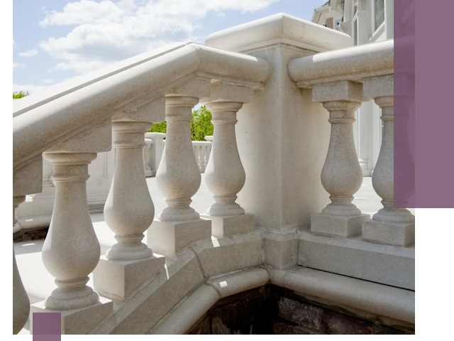 Балюстрады из металла и камня под ключ в Оренбурге