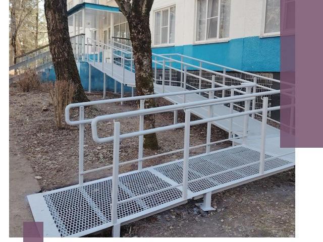 Пандусы под ключ в Оренбурге: изготовление, монтаж и демонтаж