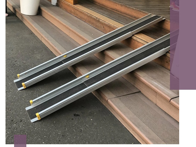 Телескопические пандусы под ключ в Оренбурге — изготовление и монтаж