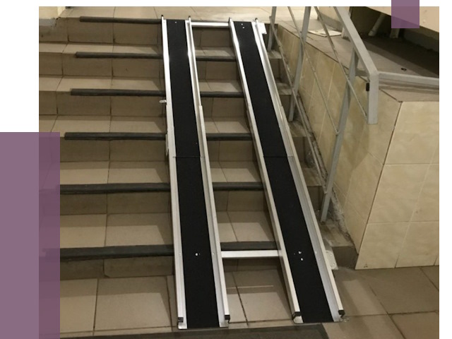 Установка пандуса в подъезд в Оренбурге от 7932 руб. под ключ | ПРОЛЁТ-Рнб