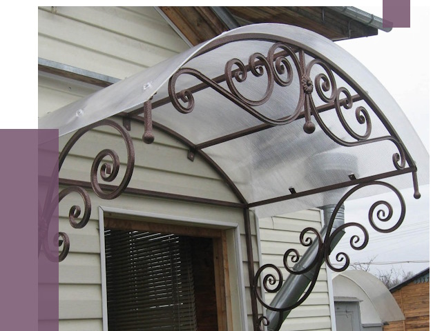 Изготовление козырьков в Оренбурге от 7322 руб. — заказать | ПРОЛЁТ-Рнб