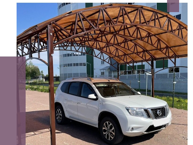 Недорогие навесы в Оренбурге от 42710 руб.  | ПРОЛЁТ-Рнб