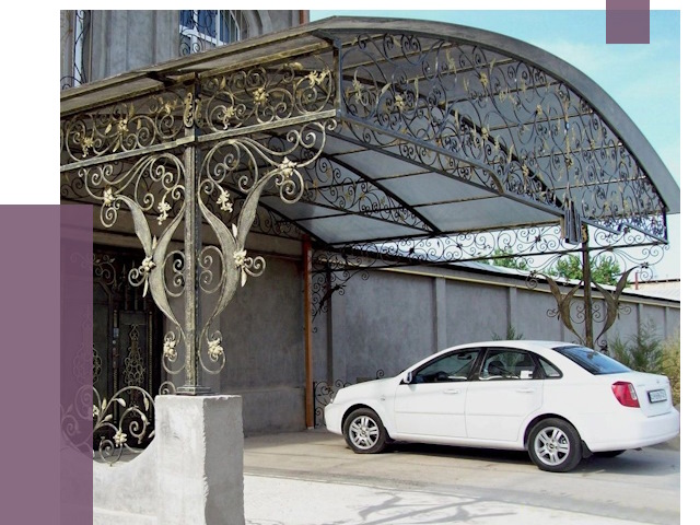 Кованые навесы в Оренбурге от 14491 руб. | ПРОЛЁТ-Рнб