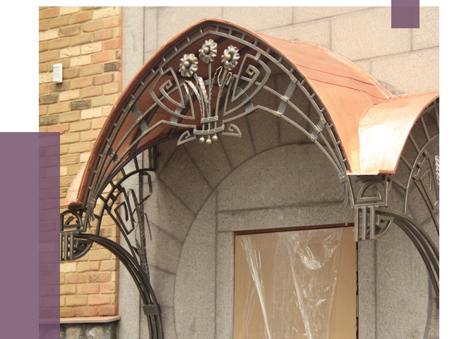 Арочные козырьки в Оренбурге от 14491 руб. 