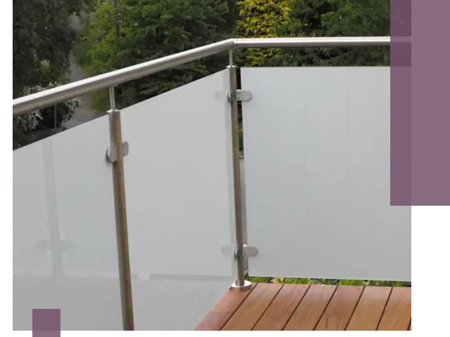 Алюминиевые парапеты для балконов и террас в Оренбурге