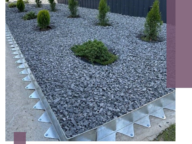 Оцинкованные металлические бордюры под заказ в Оренбурге