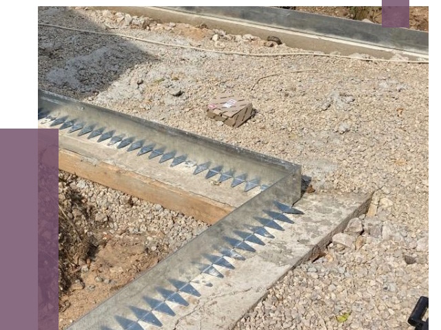 Нержавеющие бордюры в Оренбурге от 4779 руб. под ключ | ПРОЛЁТ-Рнб