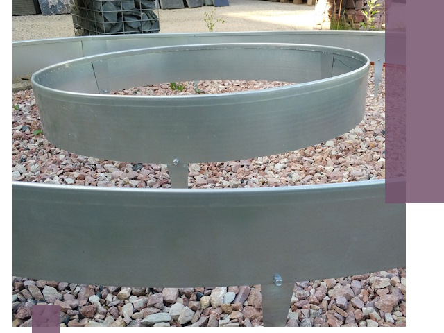 Нержавеющие бордюры под ключ в Оренбурге — изготовление и монтаж