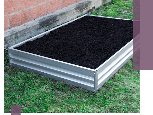 Металлические бордюры для грядок в Оренбурге: прочность и аккуратность