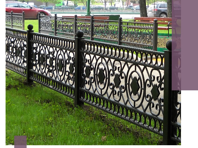 Секционные газонные ограждения под ключ в Оренбурге