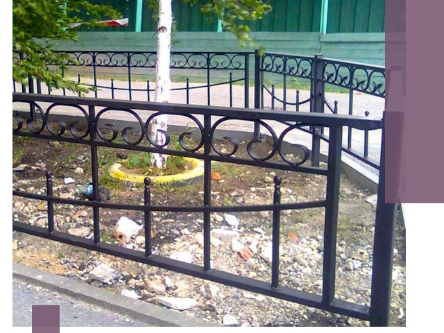 Изготовление газонных ограждений в Оренбурге под ключ