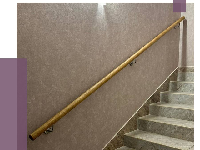 Пристенные поручни в Оренбурге под ключ от 3915 руб. 