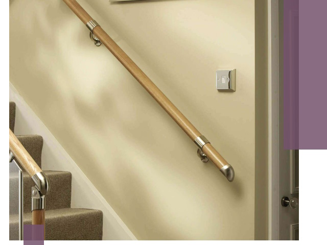 Монтаж пристенных поручней профессионально в Оренбурге