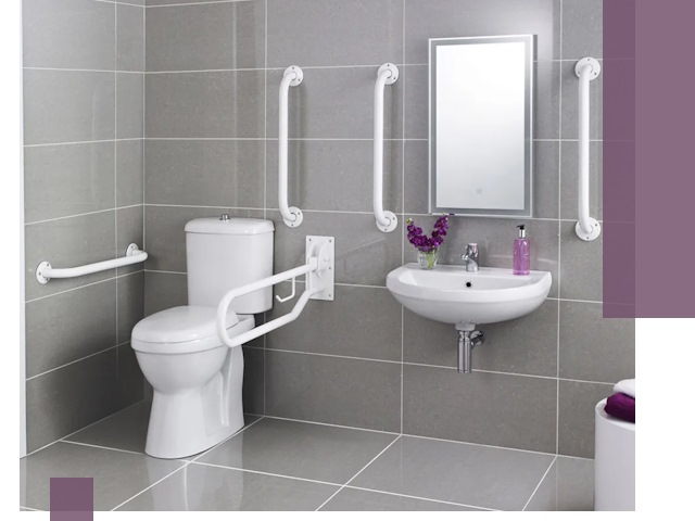 Поручни для санузлов в Оренбурге: установка, ремонт и монтаж