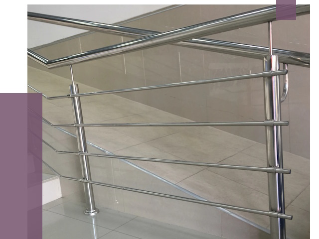 Изготовление поручней из нержавеющей стали в Оренбурге